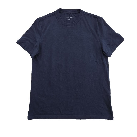 Everlane Other - Everlane The Uniform Essential Organic Crew Tee M Navy Blue Organic‎ Cotton NWOT